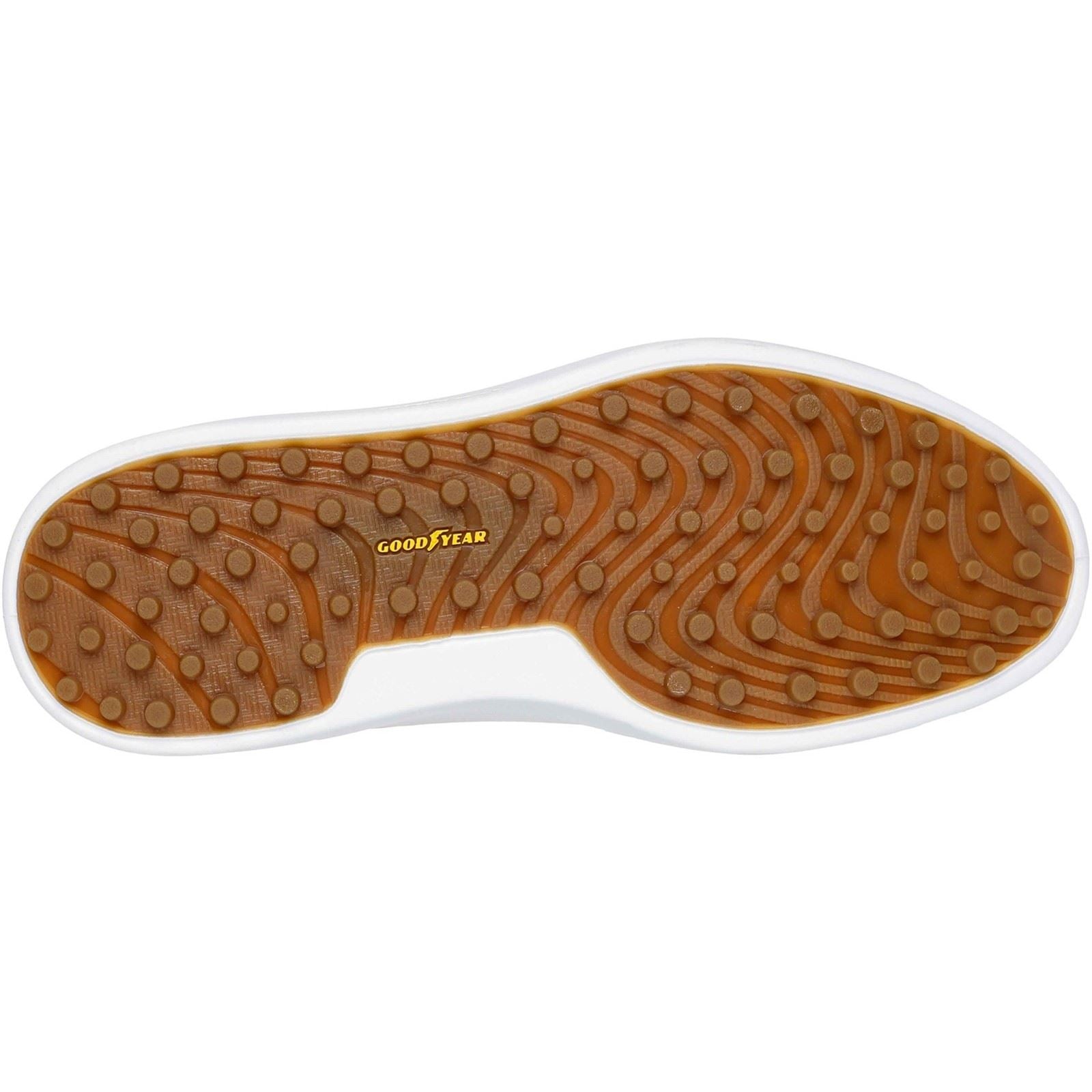 Skechers GO GOLF Drive 12 Leather Women's White/Gold Golf Shoes