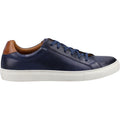 Hush Puppies Colton Leather Men's Navy Trainers