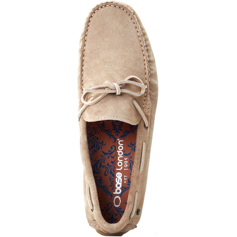 Base London Brooks Leather Men's Sand Loafers