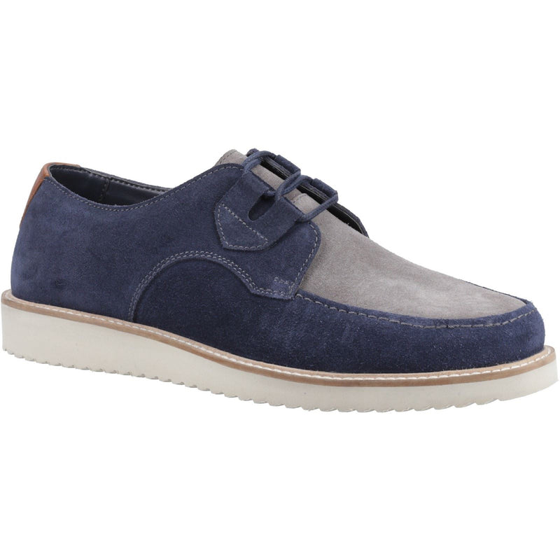 Hush Puppies Orion Suede Men's Navy/Grey Lace-Up Shoes