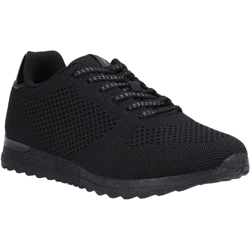 Hush Puppies Katrina Textile Women's Black Trainers