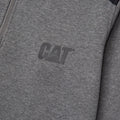 Caterpillar Essential 1/4 Zip Polyester Men's Grey Sweatshirt