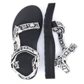 Teva Midform Universal Women's Black/White Floral Sandals