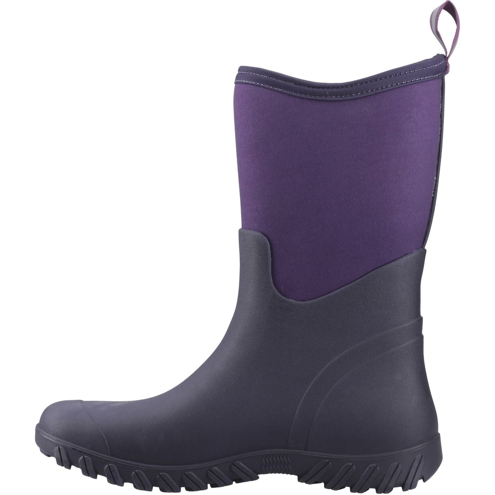 Cotswold Ashmead Rubber Women's Purple Wellington Boots