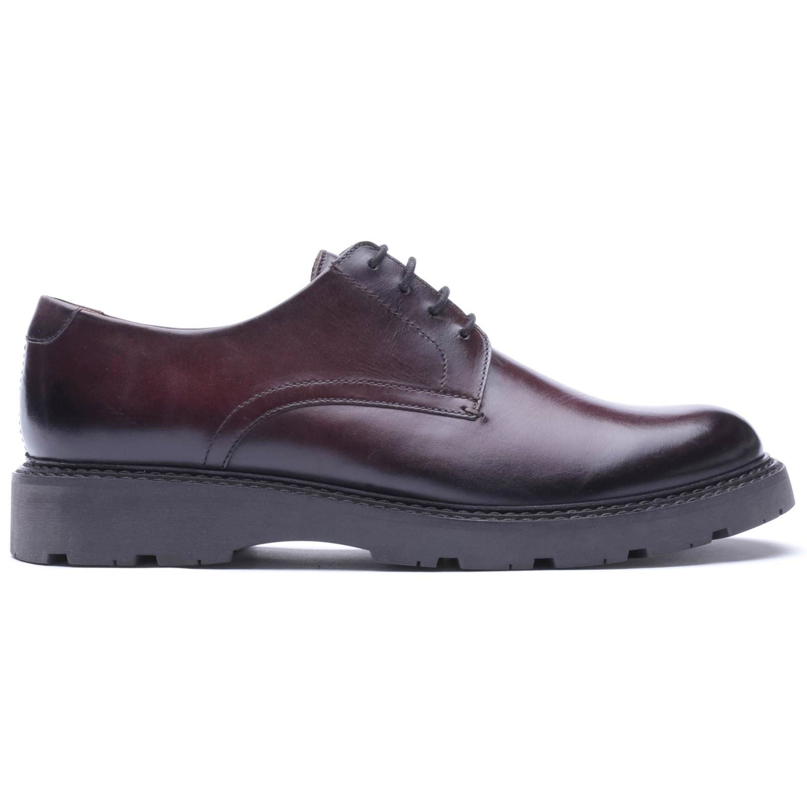 Base London Vector Leather Men's WASHED BROWN Lace-Up Shoes