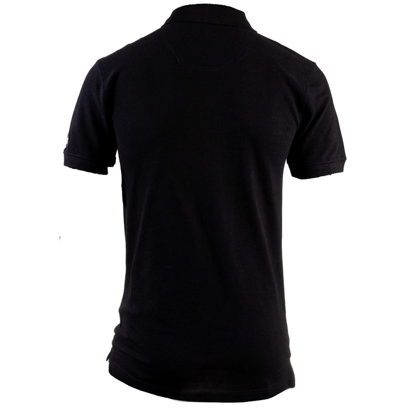 Caterpillar Essentials Cotton Men's Black Polo Shirt