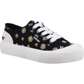 Rocket Dog Jazzin Plus Dixie Cotton Women's Black Trainers