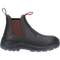 Hard Yakka Banjo Leather Brown Safety Boots