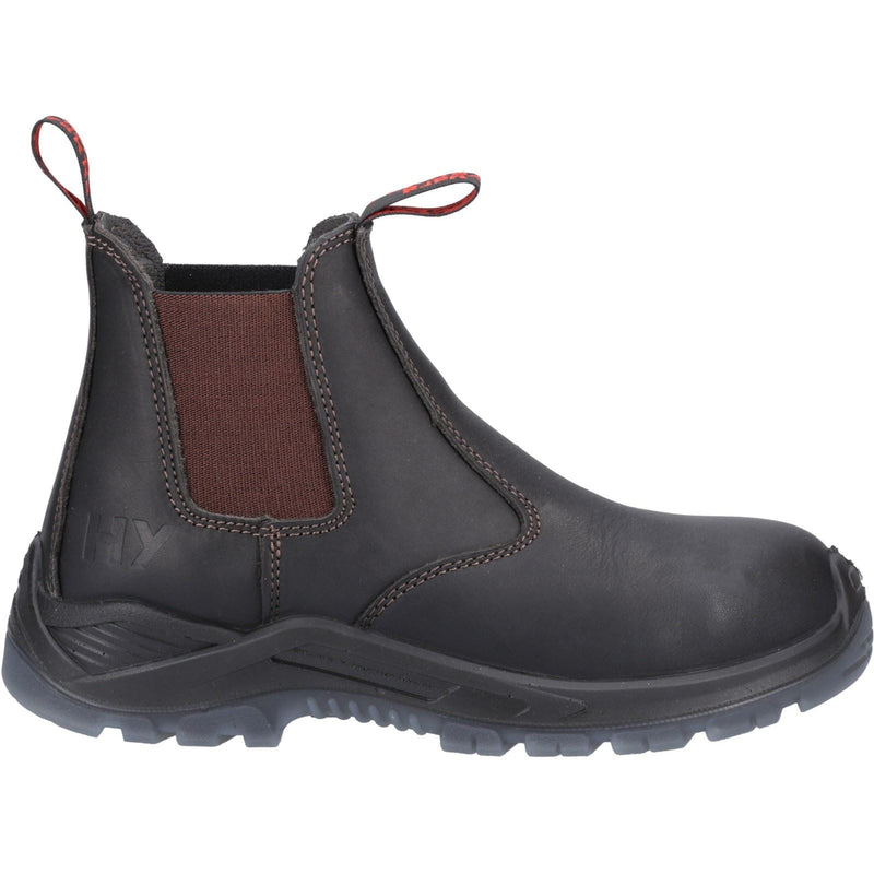 Hard Yakka Banjo Leather Brown Safety Boots