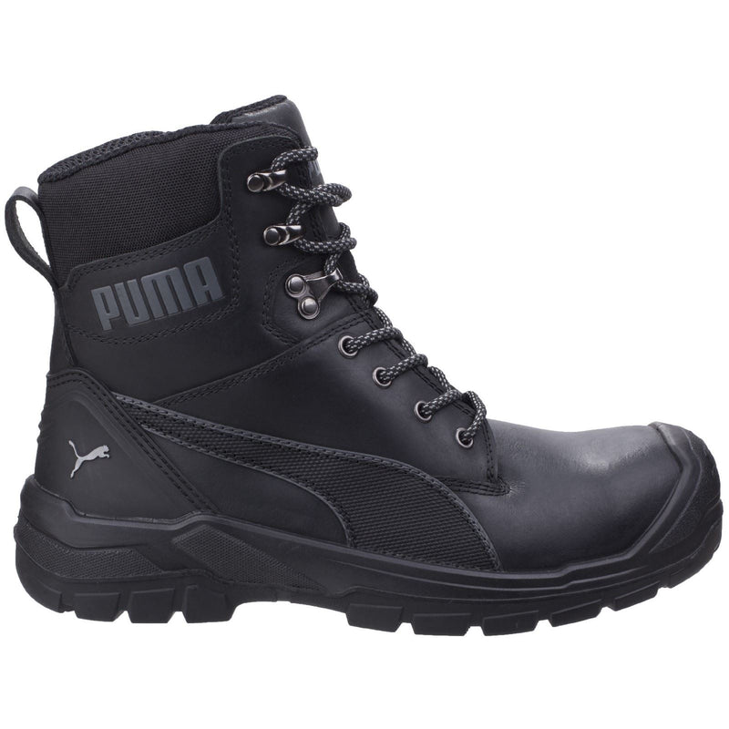 Puma Safety Conquest 630730 Leather Black Safety Boots