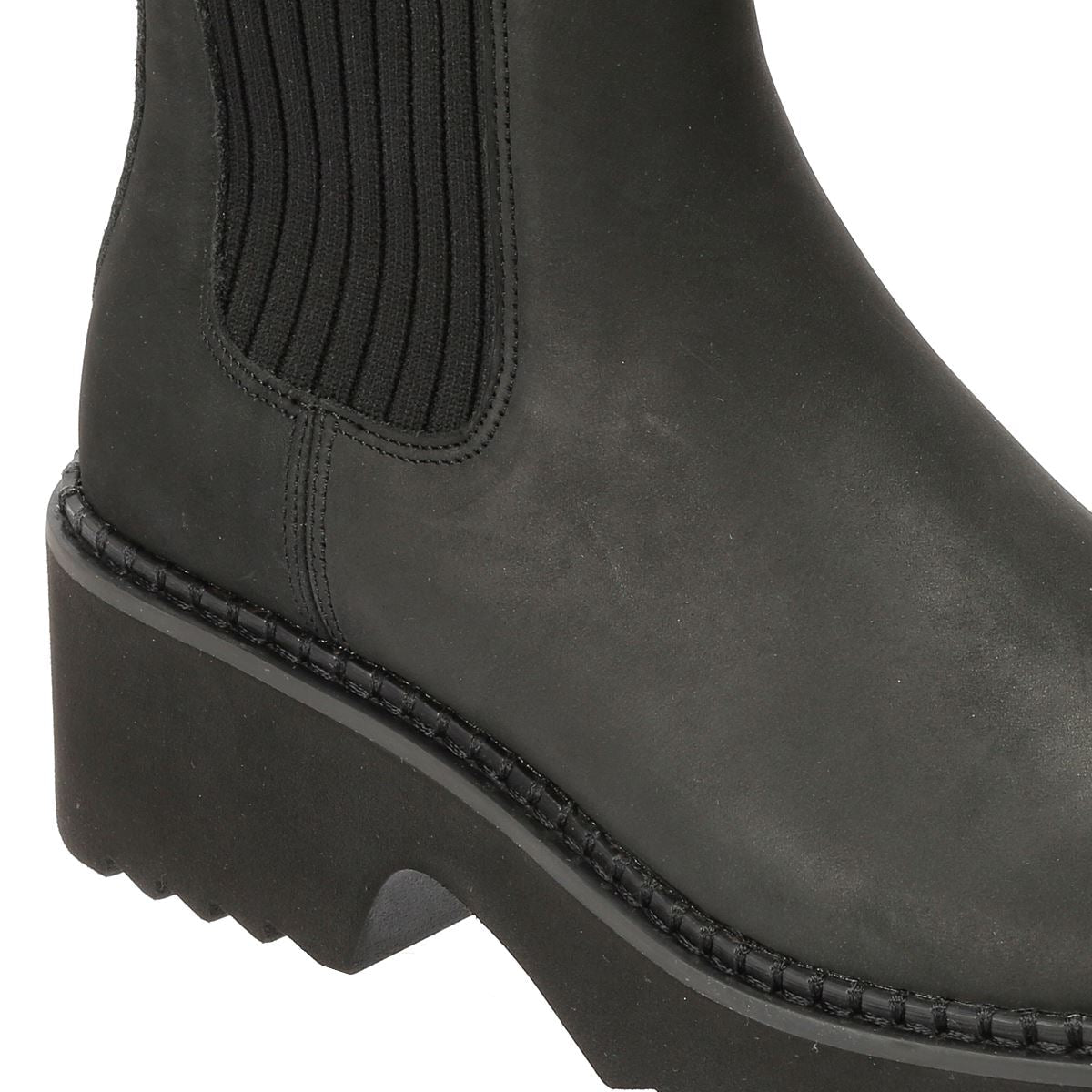 TOMS Millie Nubuck Leather Women's Black Boots