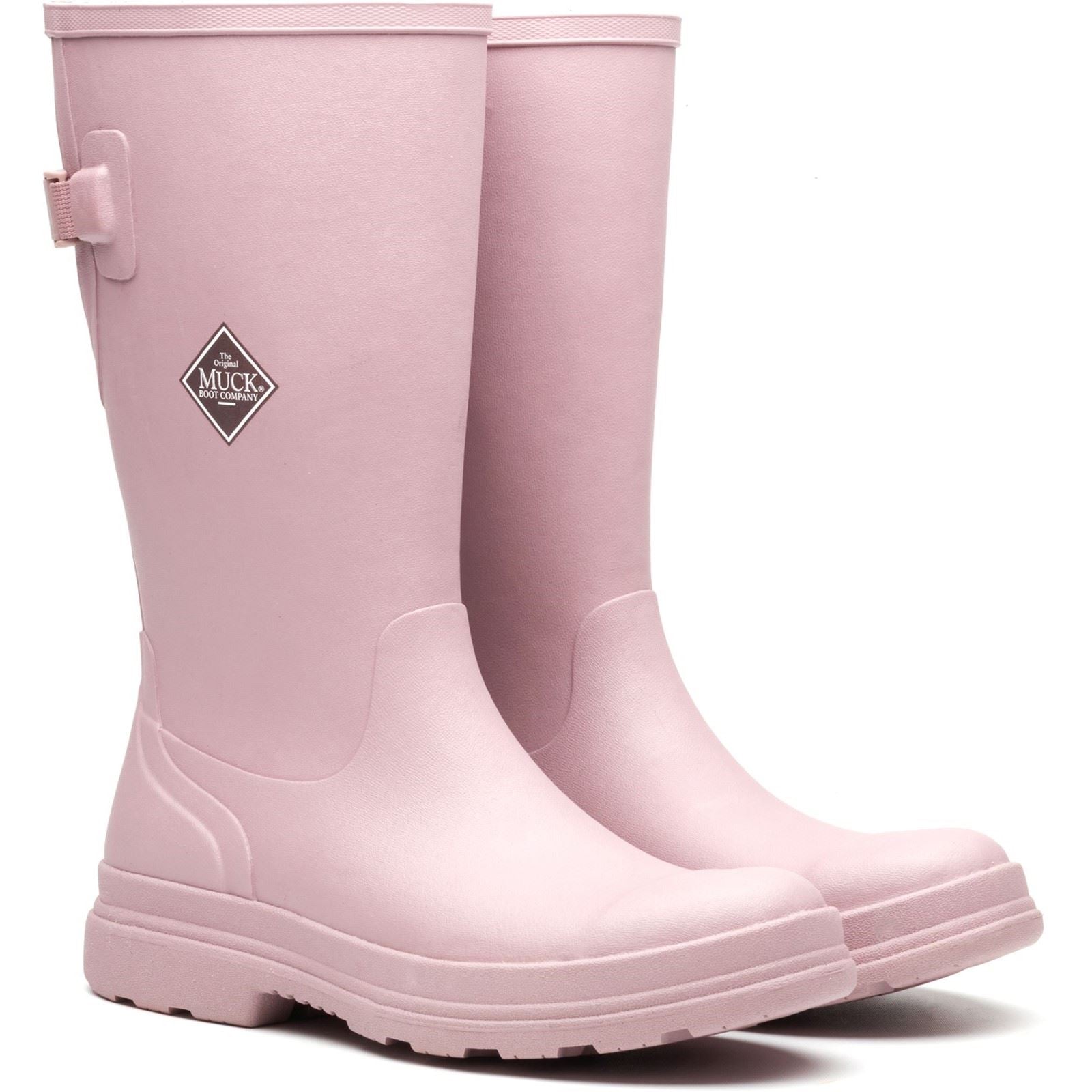 Muck Boots Rainscape Tall Rubber Women's Pink Wellington Boots