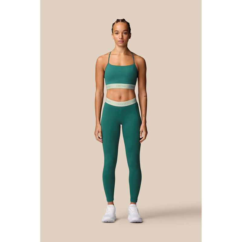Castore Low Support Sports Bra Polyester Women's Dark Turquoise Sports Bra