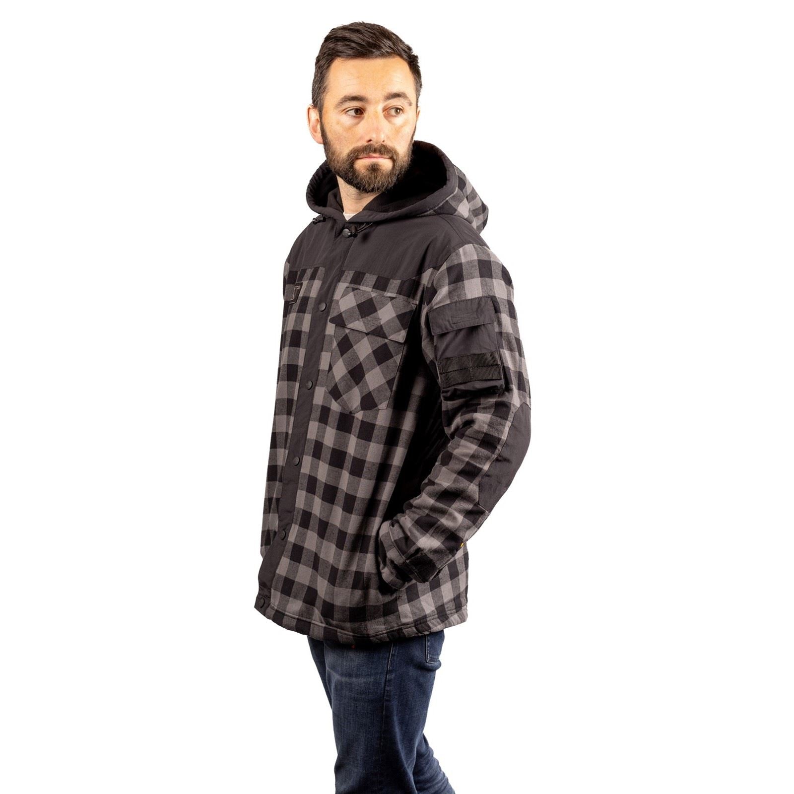 Caterpillar Sequoia Men's Grey Fleece Jacket