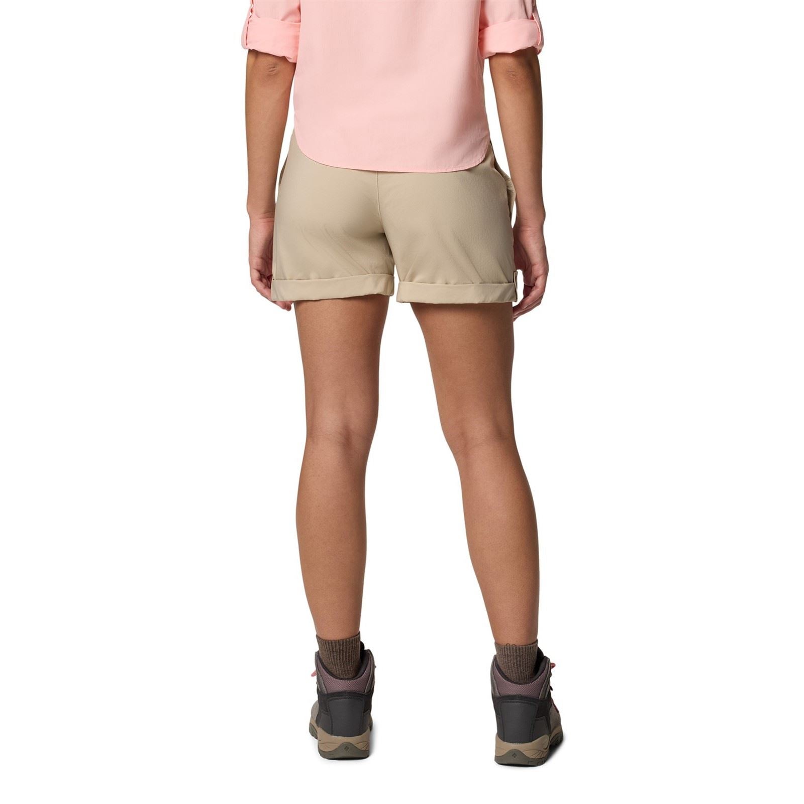 Columbia Silver Ridge Utility Short Polyester Women's Brown Hiking Shorts