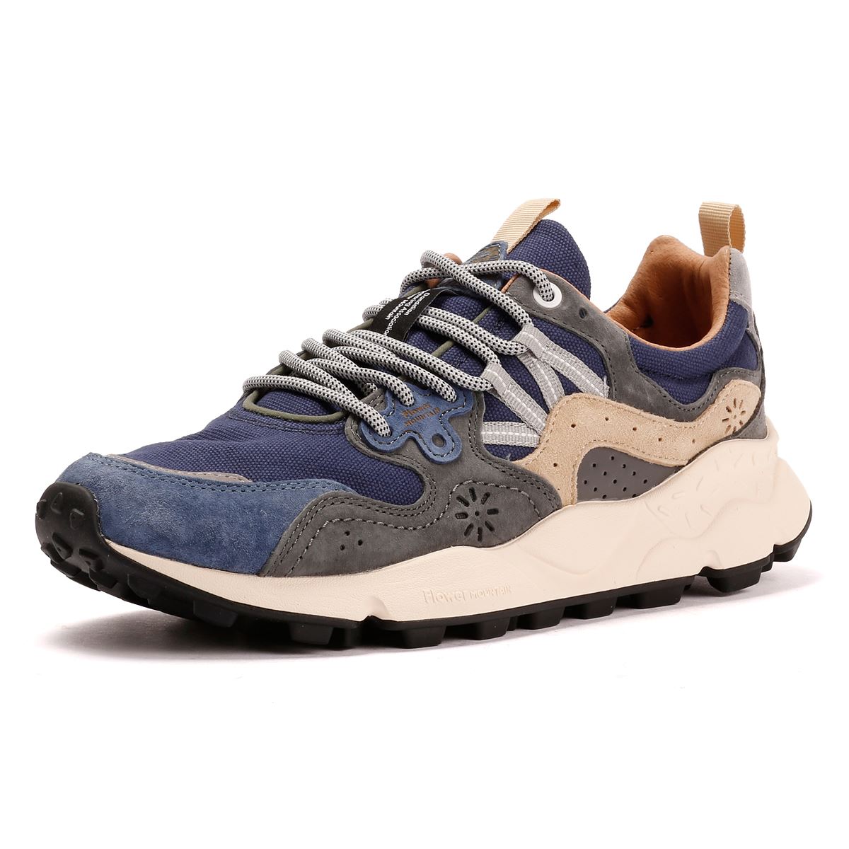 Flower Mountain Yamano 3 Men's Navy/Grey Trainers
