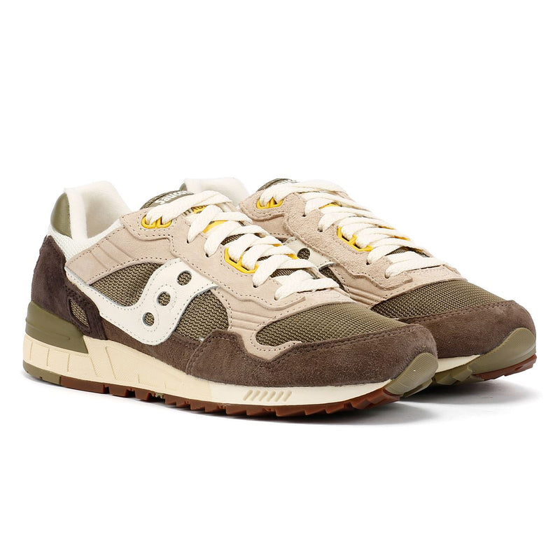 Saucony Shadow 5000 Green/Off White Trainers