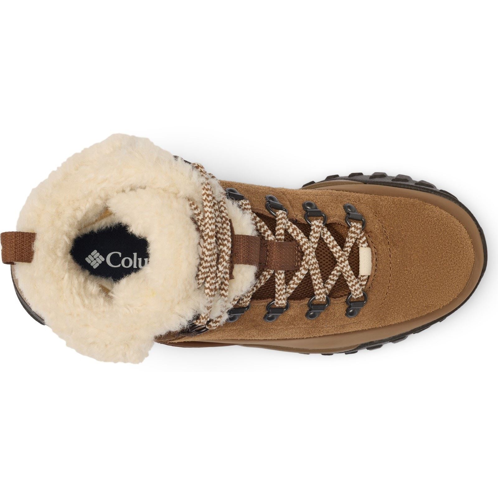 Columbia Burnsider Cozy Leather Women's Brown Hiking Boots