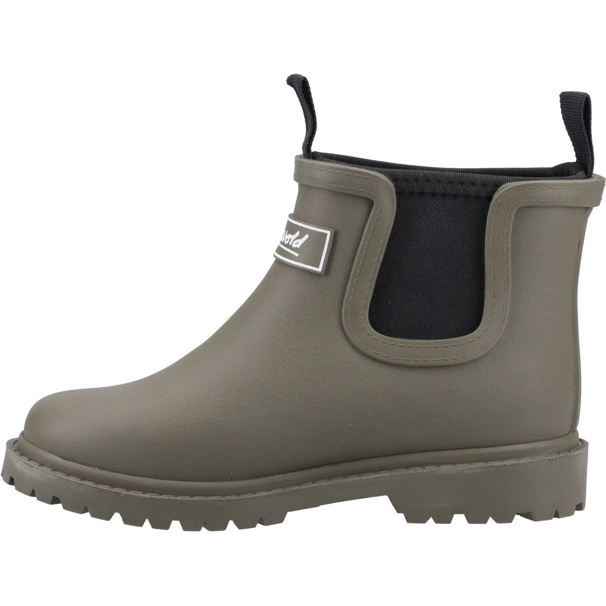 Cotswold Kids Barton Synthetic Khaki Wellington Boots
