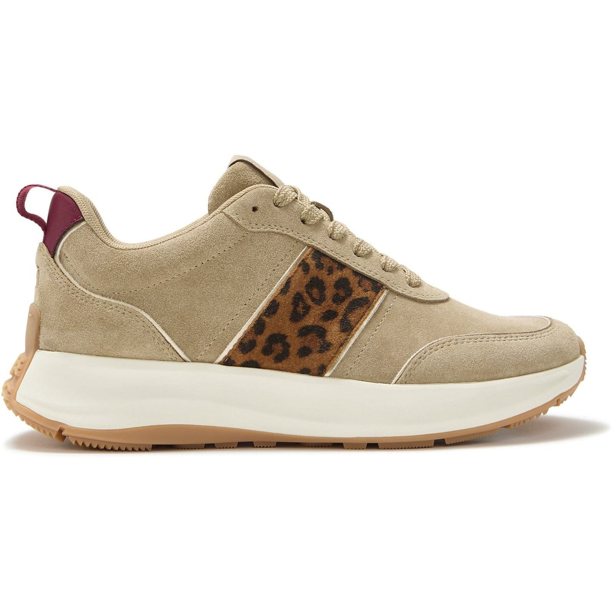 Fitflop F-Mode Flow Suede Women's Cappuccino Trainers