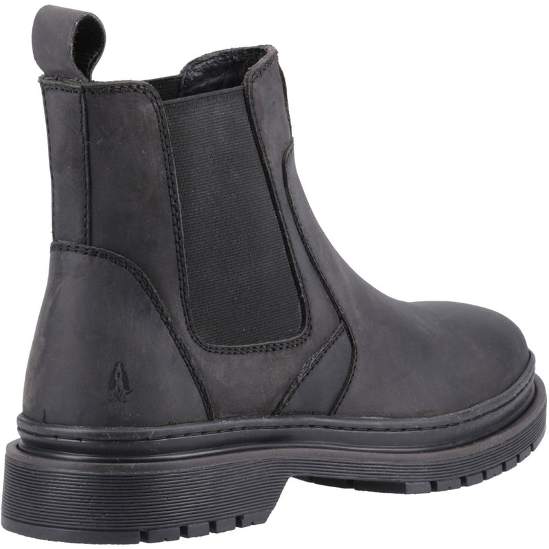 Hush Puppies Jamie Leather Men's Black Boots