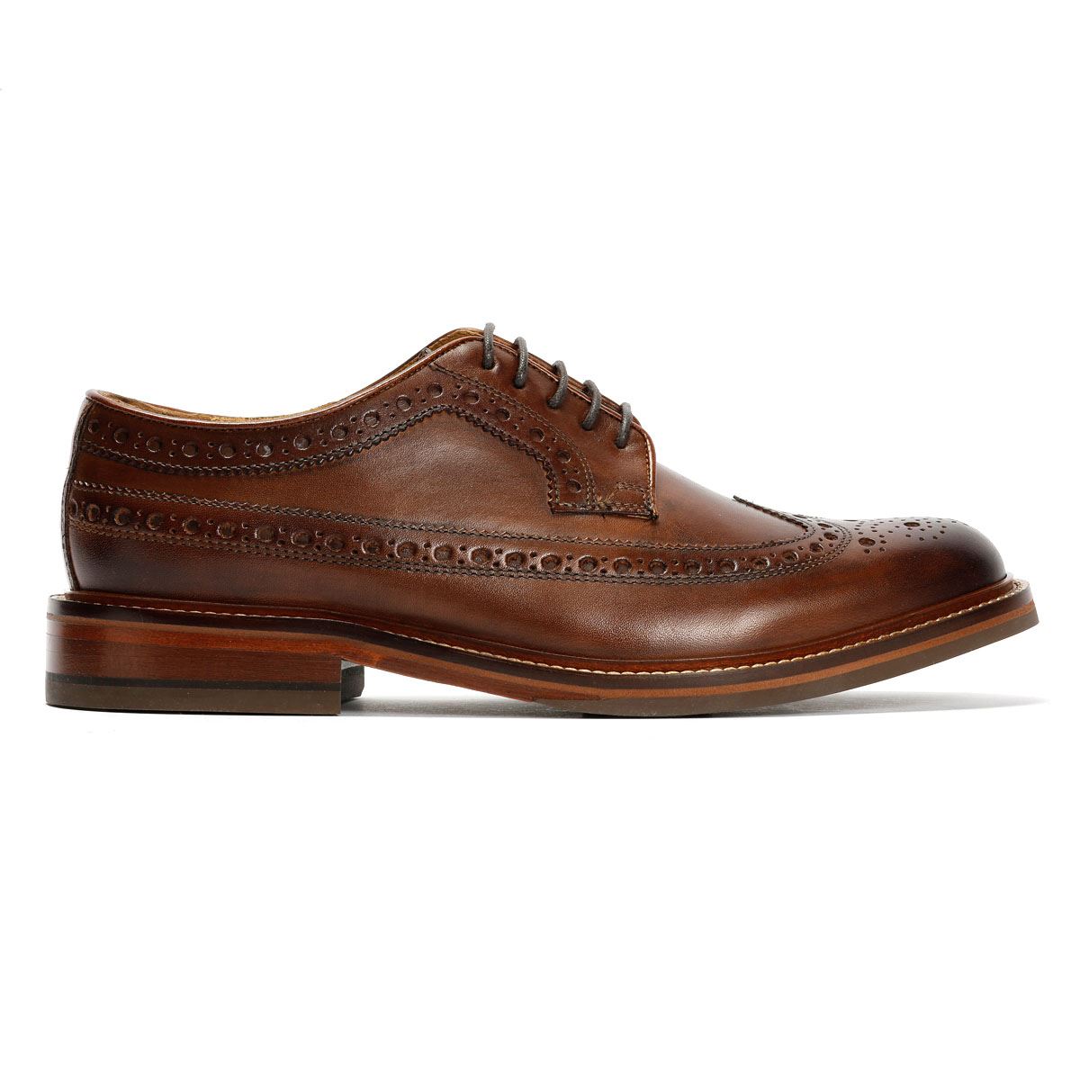 Chapman & Moore Longwing Brogue Country Leather Men's Choco Shoes