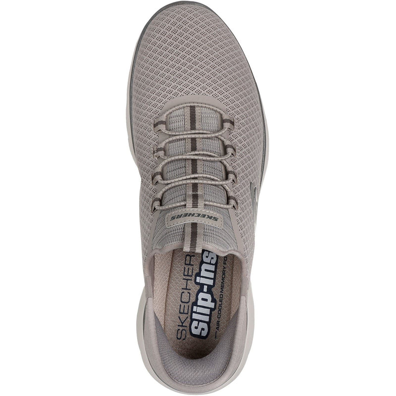 Skechers Slip-ins: Summits - High Range Synthetic Men's Taupe Trainers