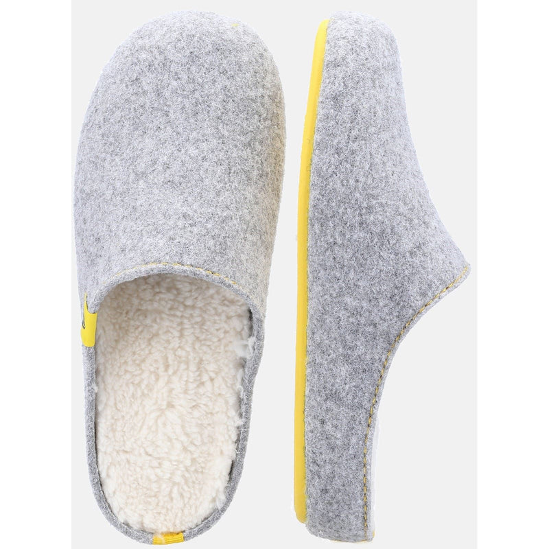 Hush Puppies The Good 90% Recycled RPET Synthetic Women's Grey Slippers