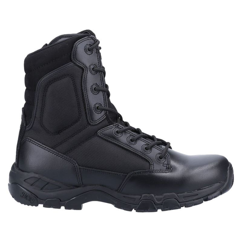 Magnum Viper Pro 8.0 Plus Side-Zip Leather Black Safety Boots
