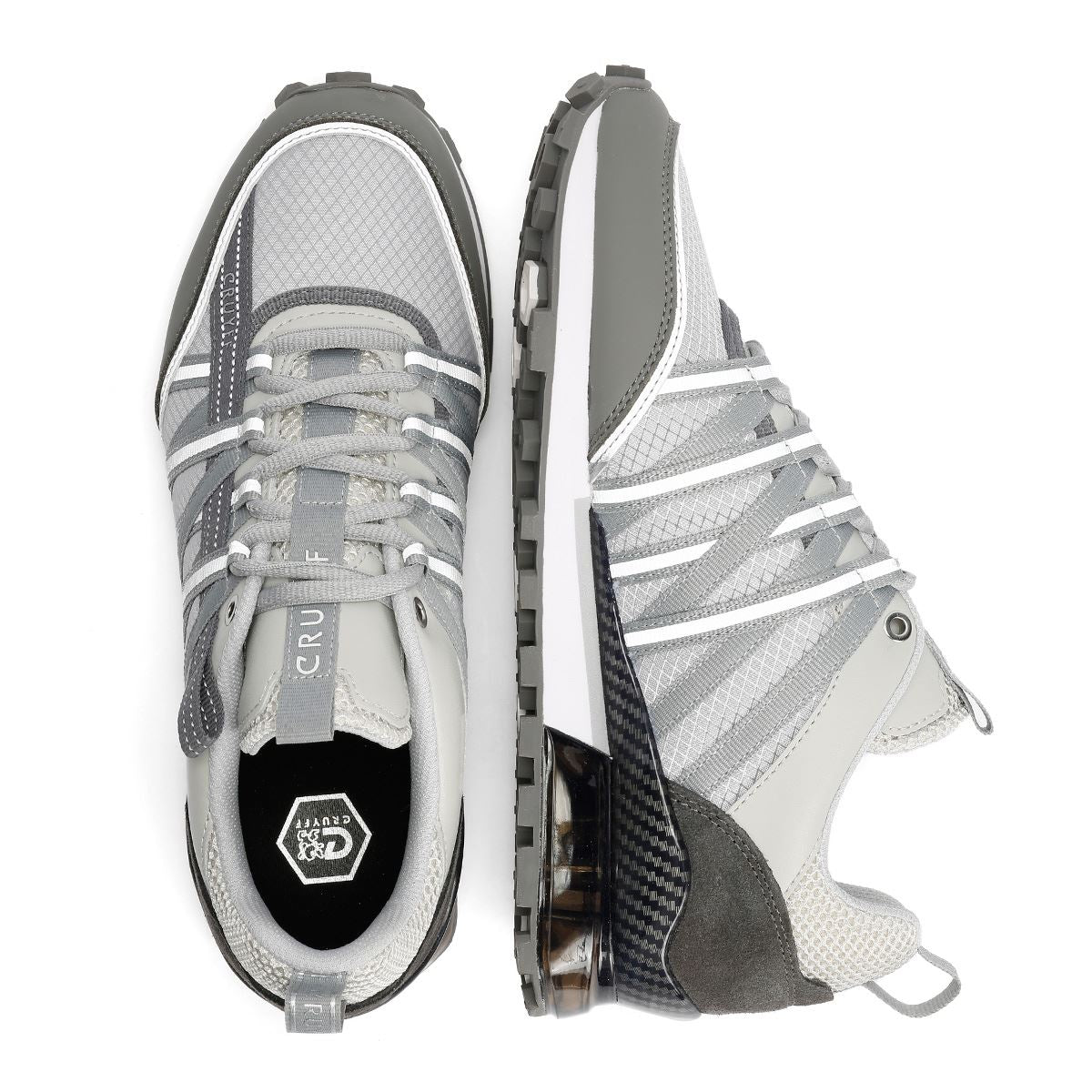 Cruyff Fearia Men's Light Grey Trainers