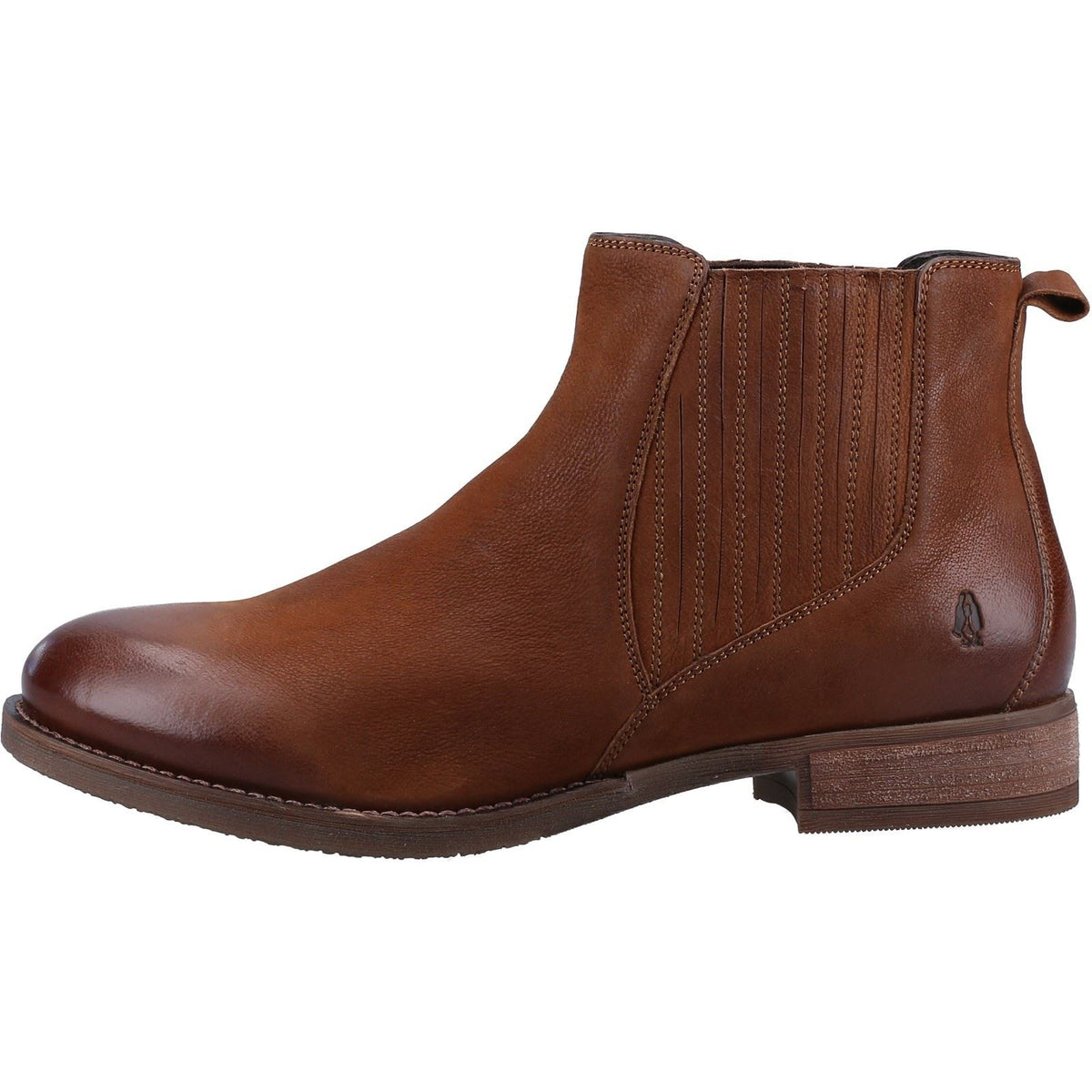 Hush Puppies Edith Leather Women's Tan Boots