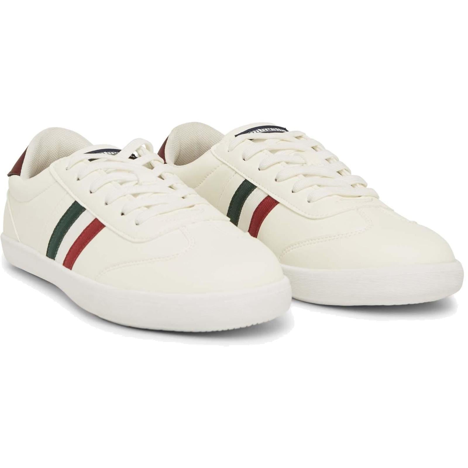 Lambretta Vulkan Men's White Italian Trainers