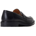 Base London Ivey Leather Men's Black Loafers