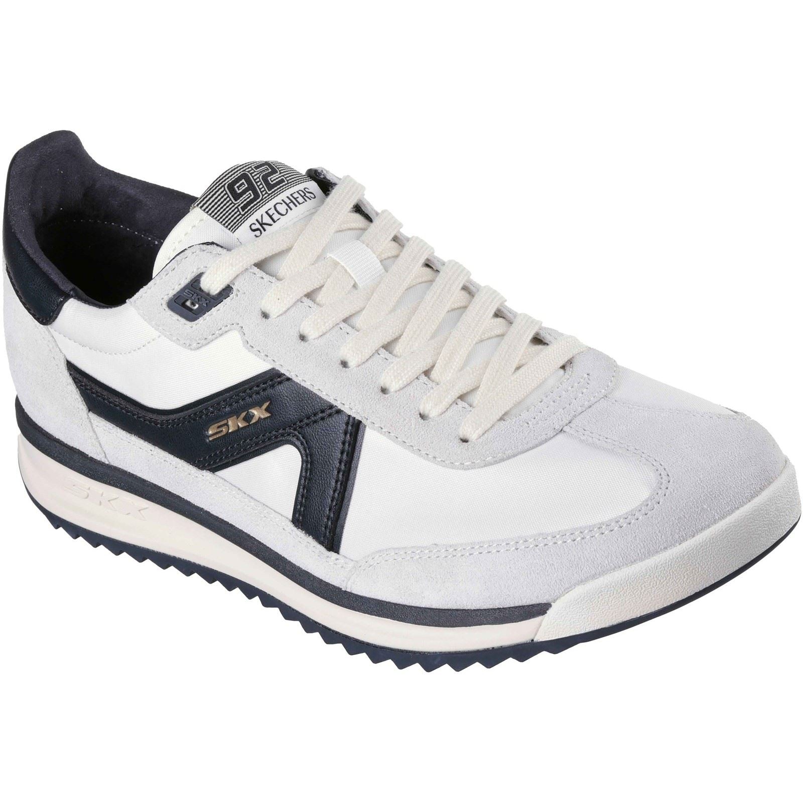 Skechers SKX 92 Spective Leather Men's White/Black Trainers