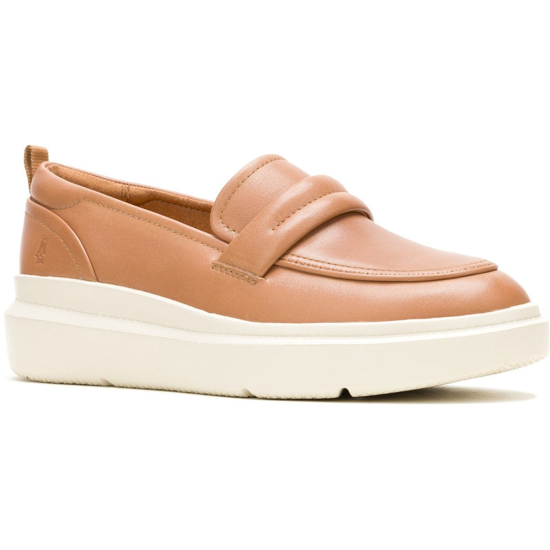 Hush Puppies Joy Penny Leather Women's Tan Loafers