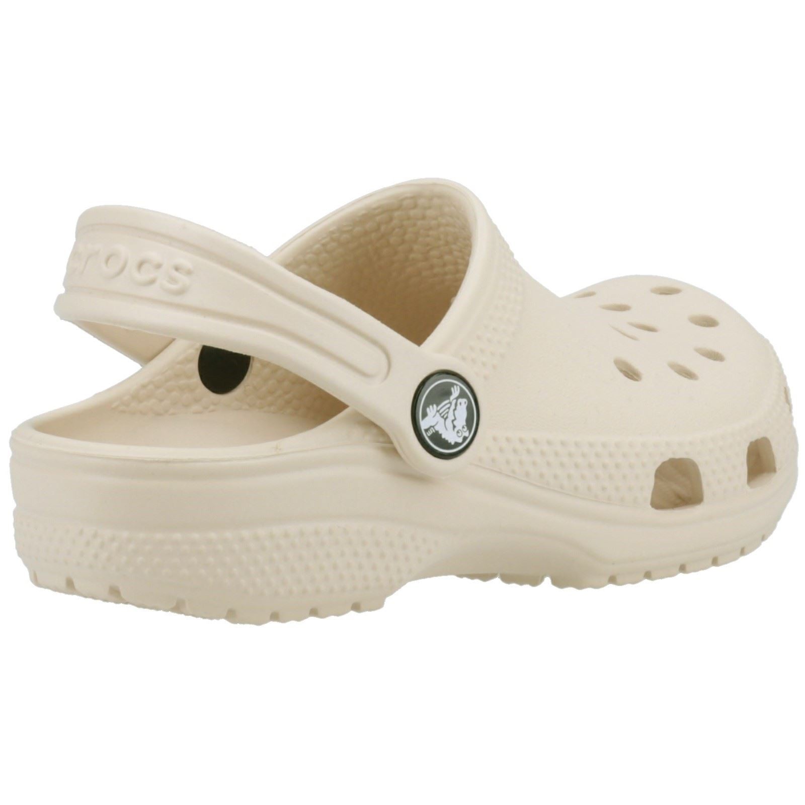 Crocs Kids' Classic Synthetic Bone Clogs