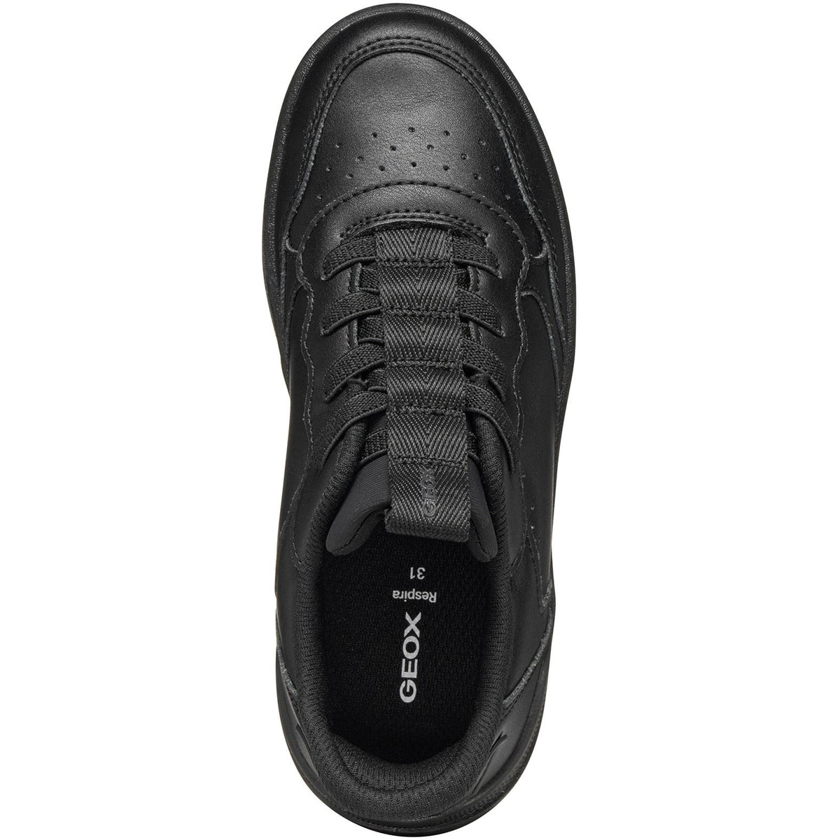 Geox J Washiba Fast In Black Trainers