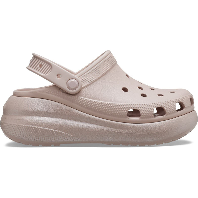 Crocs Classic Crush Synthetic Pink Clay Clogs