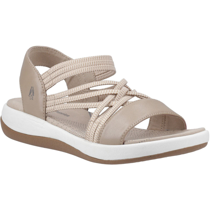 Hush Puppies Susanna Leather Women's Taupe Sandals