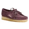 Clarks Originals Wallabee Suede Women's Plum Shoes