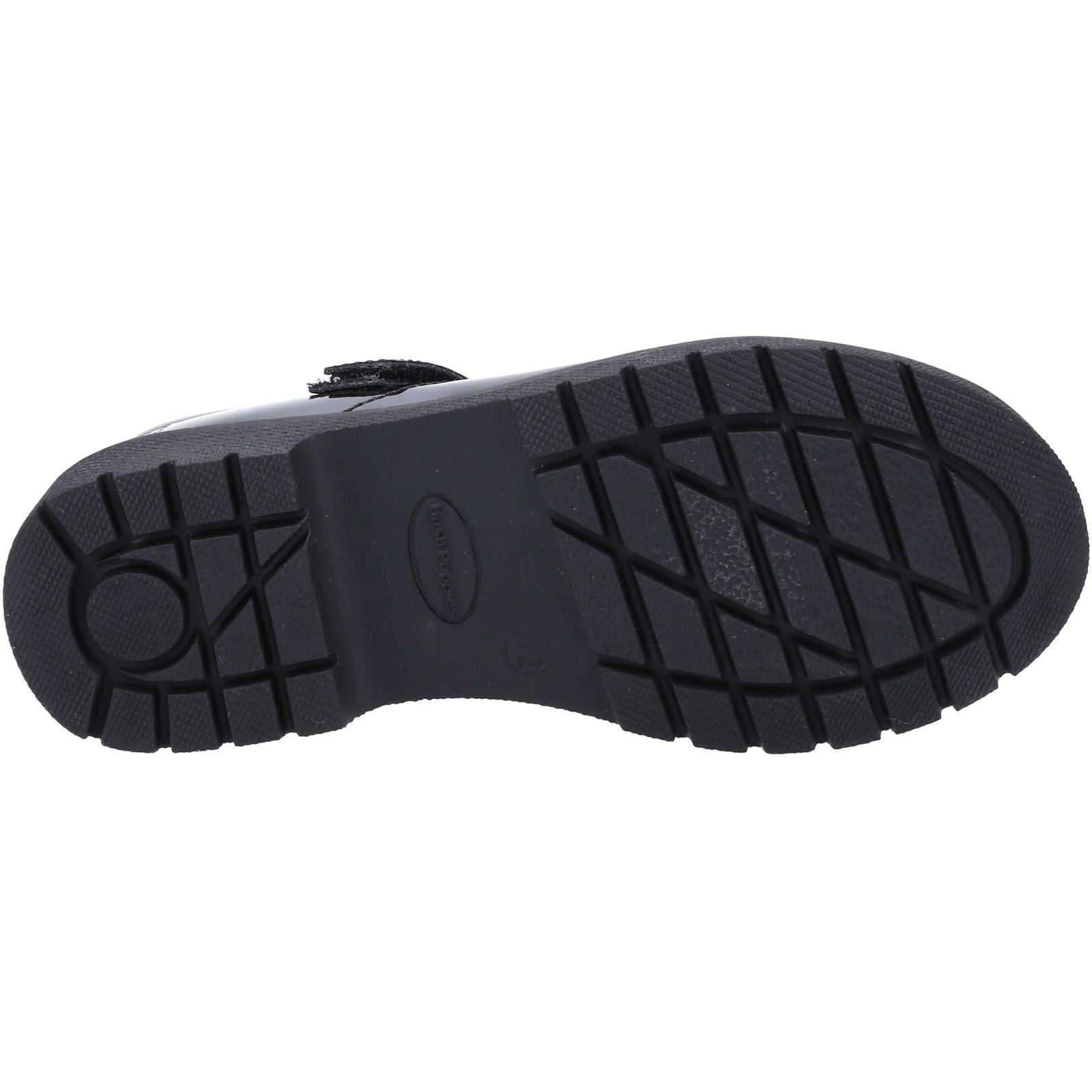 Hush Puppies Tally Patent Leather Youth Girl's Black Shoes