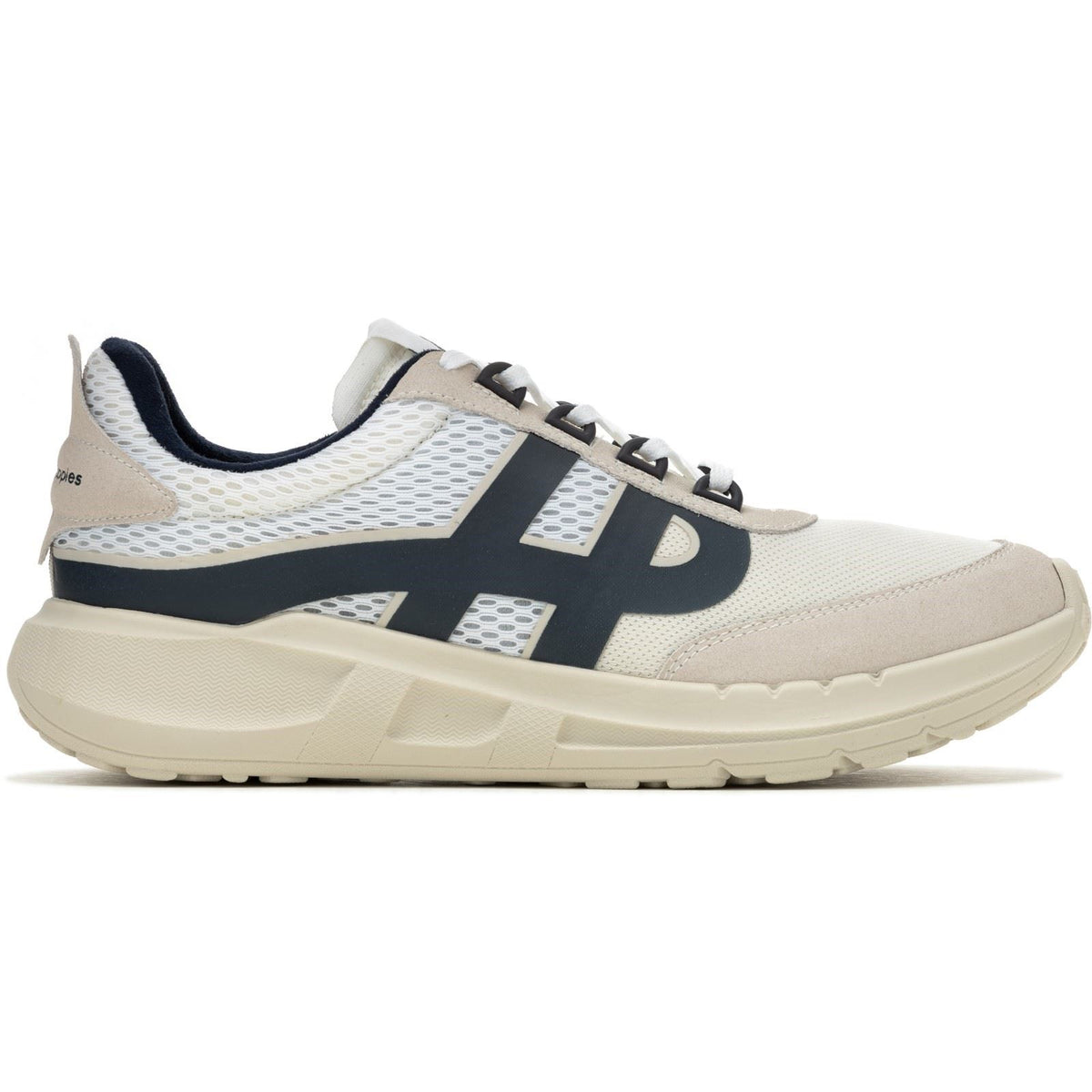 Hush Puppies Seventy8 Retro Runner Suede Men's White Trainers