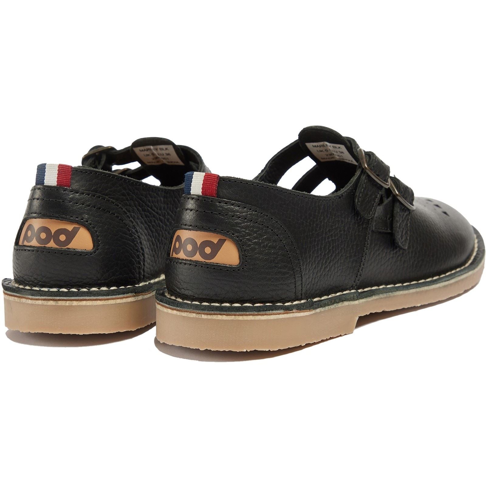 Pod Marley Leather Women's Black Shoes