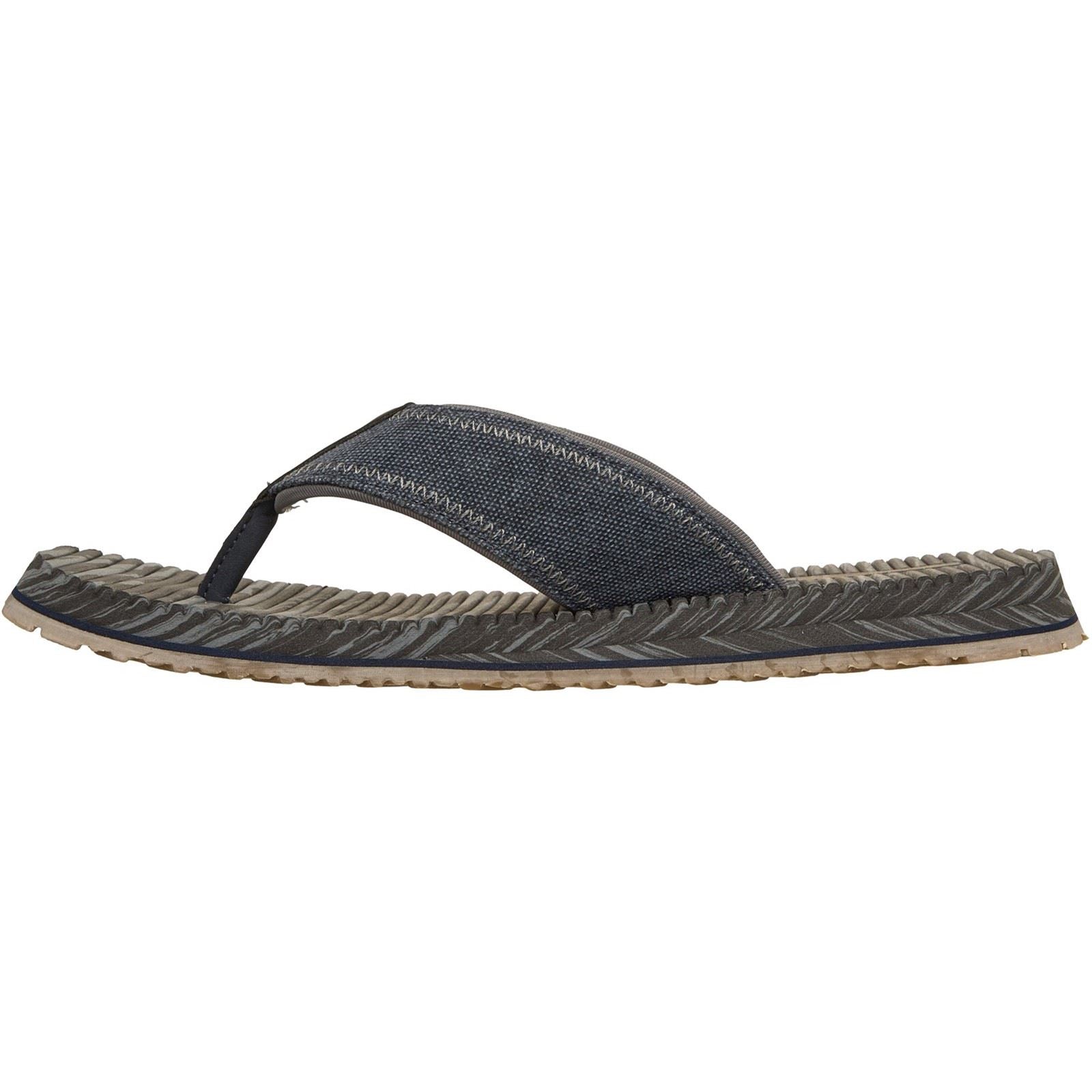 Skechers Quill Textile Men's Navy Flip Flops