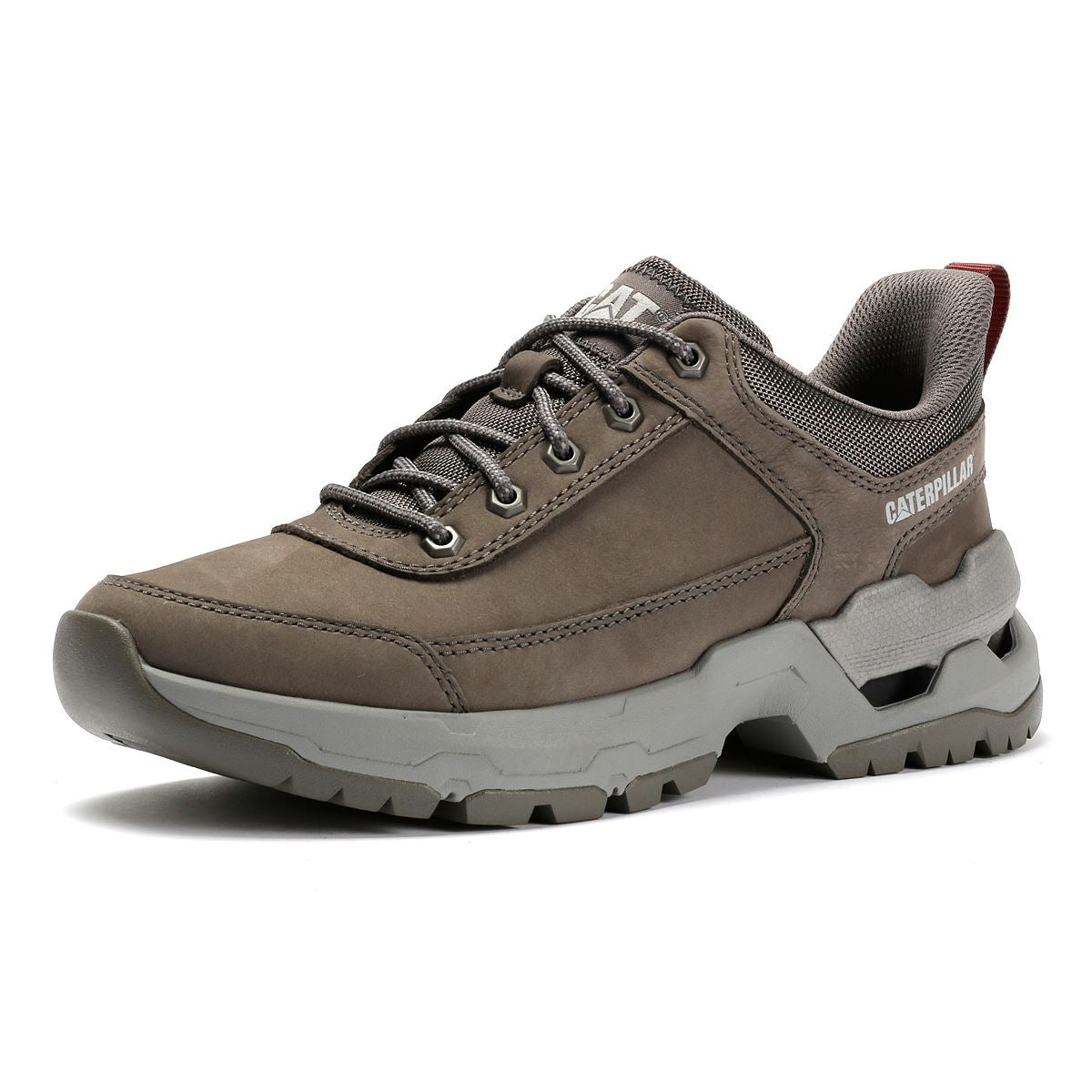 Caterpillar Surge Hiker Lo Waxy Nubuck Men's Dark Gull Grey Lace-Up Shoes