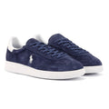 Ralph Lauren Bedford Suede Navy/White Trainers