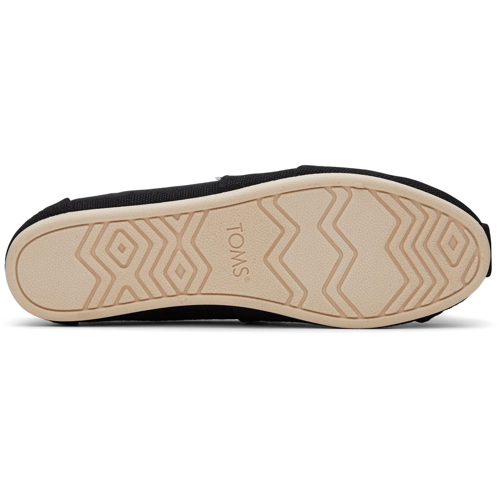 TOMS Alpargata Classic Cotton Women's Black Espadrilles