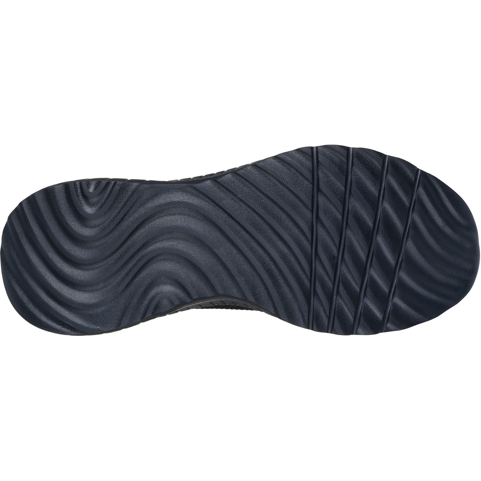 Skechers BOBS Sport Squad Chaos Solid Step Men's Black / Black Sole Trainers