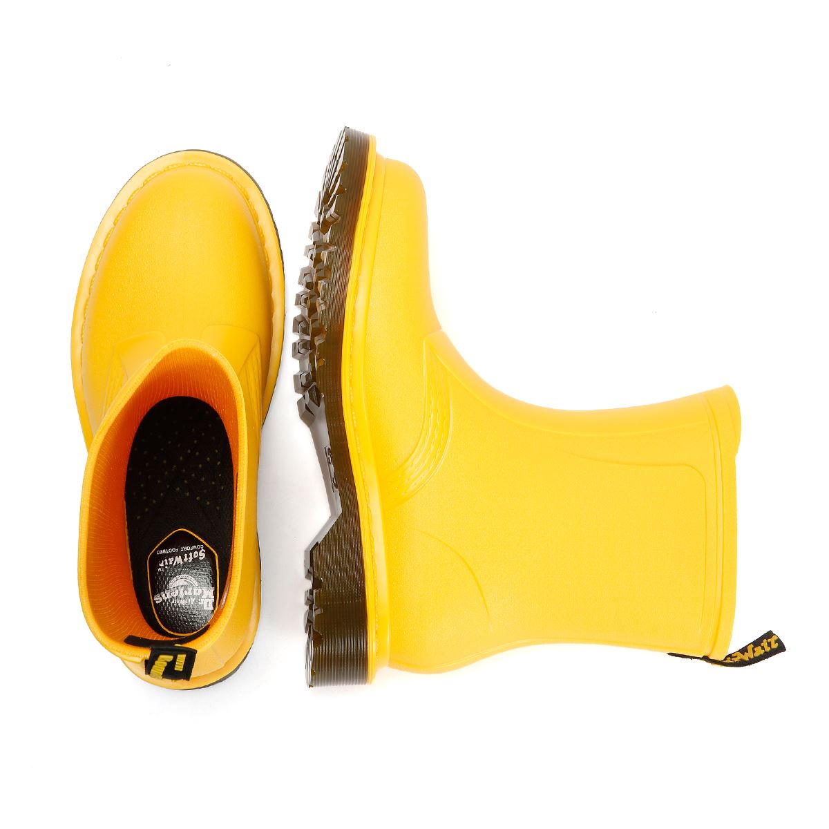 Dr. Martens 1460 Rain Pull On Women's Yellow Boots