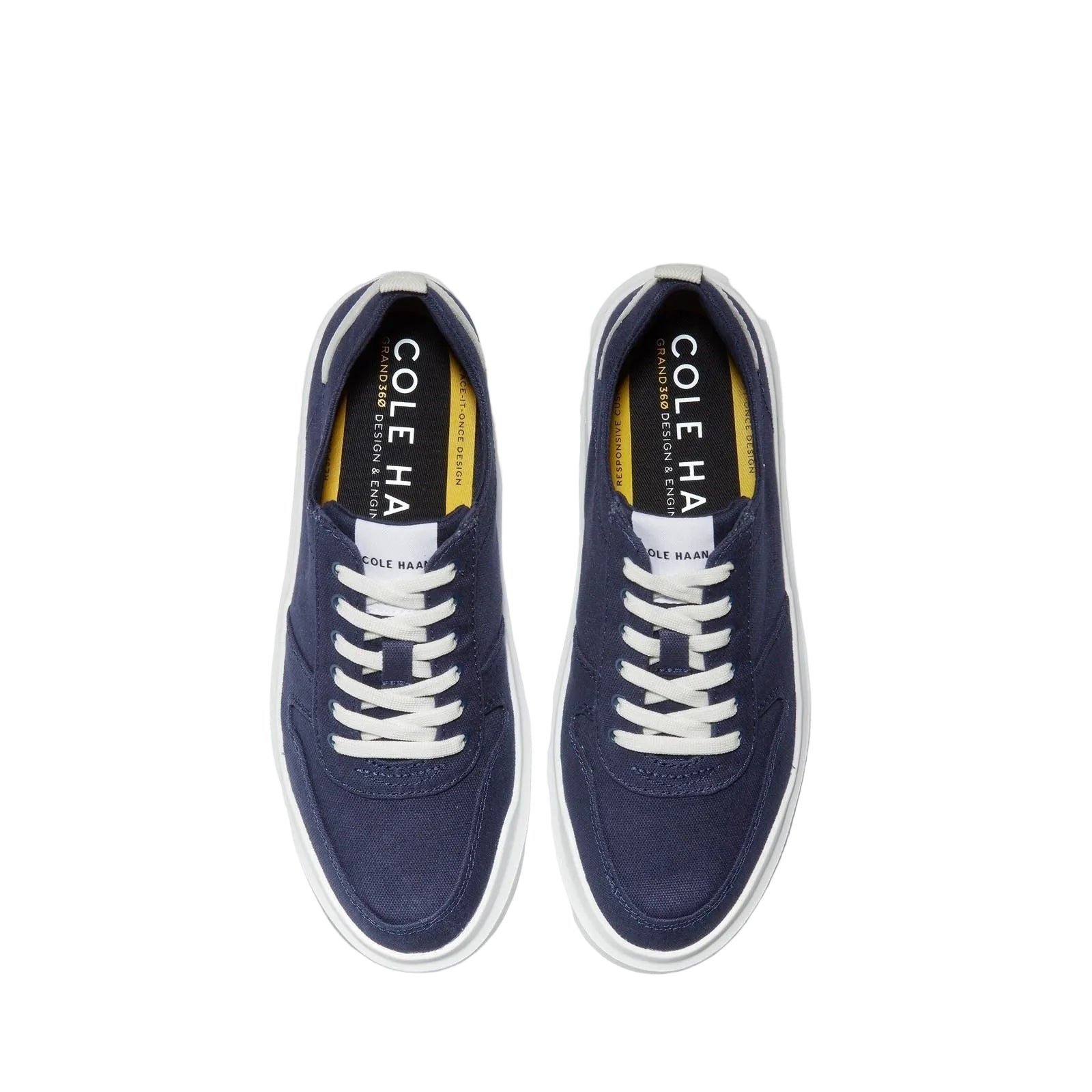 Cole Haan Grandpro Rally CA Cotton Blend Women's Marine Blue / Optic White Trainers